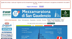 Desktop Screenshot of mezzadisangaudenzio.info
