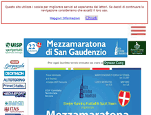 Tablet Screenshot of mezzadisangaudenzio.info